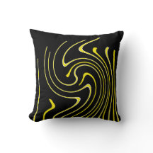 Minimalisme abstracte kunstzwarte witte gele linne