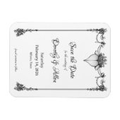  minimalisme Dunne Magnetische Kaart Magneet (Horizontaal)