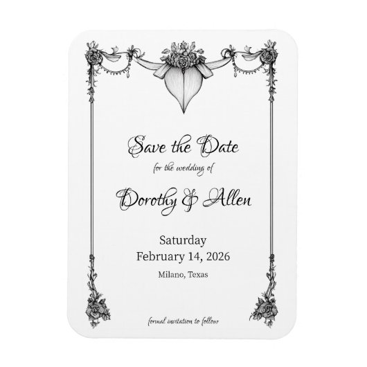  minimalisme Dunne Magnetische Kaart Magneet (Verticaal)