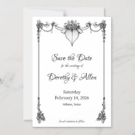  minimalisme Dunne Magnetische Kaart Magnetische Uitnodiging