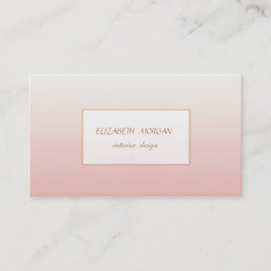 Minimalisme ellegant Modern Visitekaartje