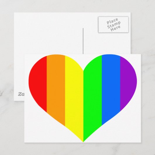 Minimalisme en trots briefkaart (Voorkant / Achterkant)