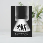 Minimalisme Festival Jazz Concert Kaart (Staand voorkant)