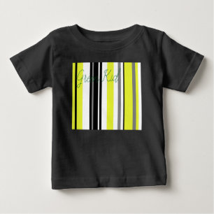 Minimalisme gele zwarte strepen