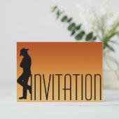 Minimalisme Gentlemen Vip Cigars Man Aquarelle Kaart (Staand voorkant)