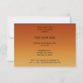 Minimalisme Gentlemen Vip Cigars Man Aquarelle Kaart (Achterkant)