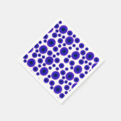 Minimalisme Helder Paars Abstract Servet (Hoek)