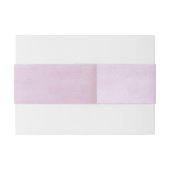 Minimalisme Lila Paars Return Address Labels Uitnodigingen Wikkel (Achterkant Voorbeeld)