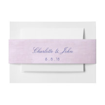 Minimalisme Lila Paars Return Address Labels
