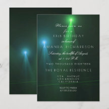 Minimalisme Ombre Teal Diep Tropisch Groen Concert