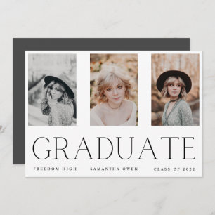 Minimalisme Portret Drie Hogeschool Afstuderen Aankondiging