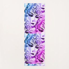 Minimalisme Post Modern Sensual Feminine Figuur Yogamat