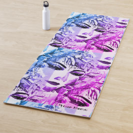 Minimalisme Post Modern Sensual Feminine Figuur Yogamat