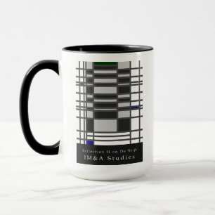 Minimalisme Reflectie II over de Stijl-Mok Mok