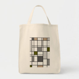 Minimalisme Reflectie III Grocery Tas