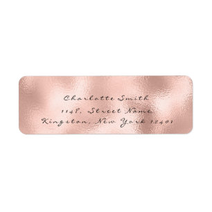 Minimalisme Roze Rose Skinny Blush RSVP Elegant Etiket