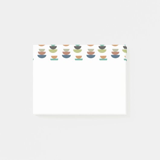 Minimalisme uit het midden van de eeuw post-it® notes (Voorkant)