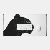Minimalisme van Black Panther Head Bureaumat (Keyboard & Muis)