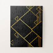 minimalisme van de bergtop legpuzzel (Verticaal)