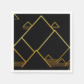 minimalisme van de bergtop servet (Voorkant)