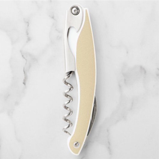 Minimalisme van de Gold Tone Kurkentrekker (Voorkant)