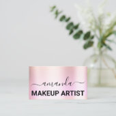 Minimalisme van het Abstracte Roos van de Makeup v Visitekaartje (Staand voorkant)