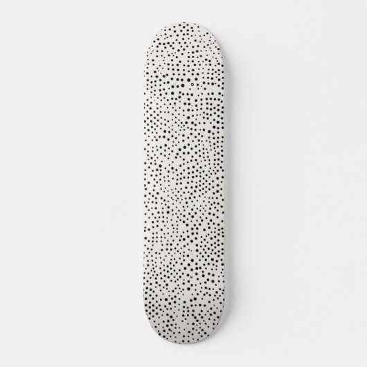 Minimalisme van puntmatrix persoonlijk skateboard (Voorkant)