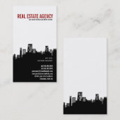 Minimalisme - Visitekaartje van onroerend goed (Voorkant / Achterkant)