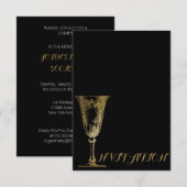 Minimalisme voedseldiner kaart (Voorkant / Achterkant)