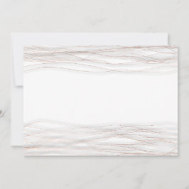 Minimalisme Wit Rose Grijs Delicate Lijnen Streken Kaart