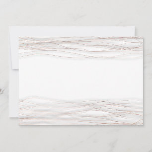 Minimalisme Wit Rose Grijs Delicate Lijnen Streken Kaart