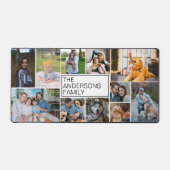 Minimalist 11 Fotocollage Eenvoudig Wit Bureaumat (Voorkant)