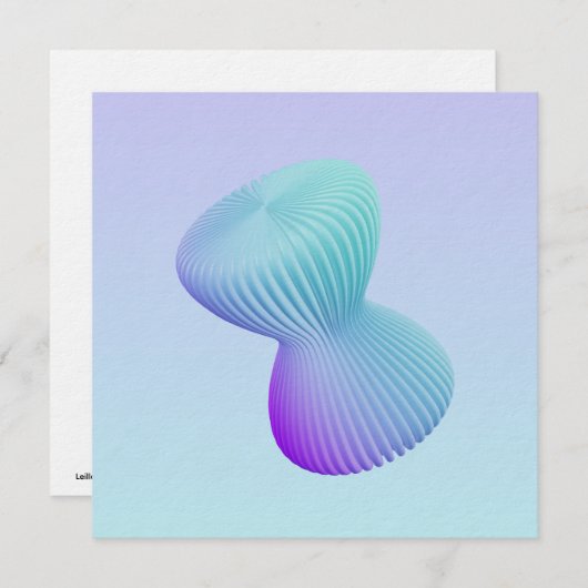 Minimalist_1 Kaart (Voorkant / Achterkant)