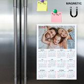 Minimalist 2026 Calendar Photo Magnet