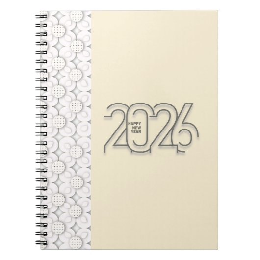 Minimalist '26 Start Notitieboek (Voorkant)