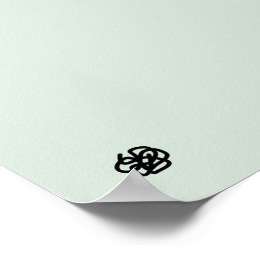 Minimalist Abstract Egg poster with Bass design (Hoek)