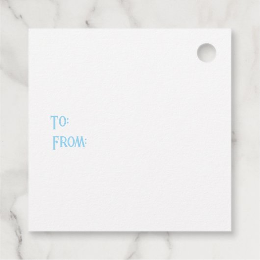 Minimalist Abstract Green Chic Christmas Tree Bedankjes Labels (Achterkant)