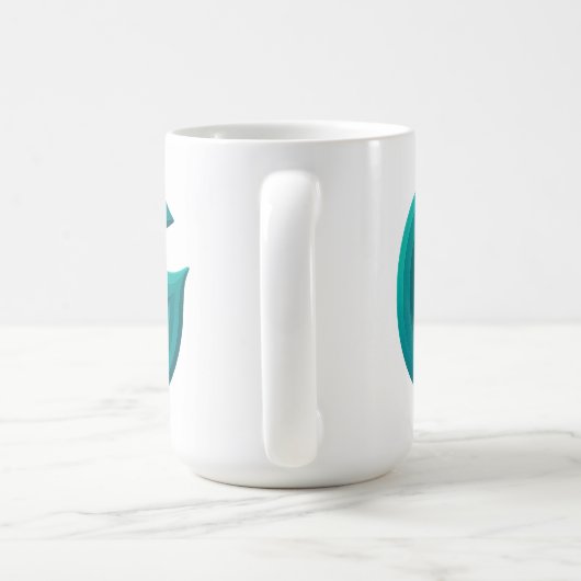 Minimalist Abstract Letter G Coffee Mug  Koffiemok (Handvat)