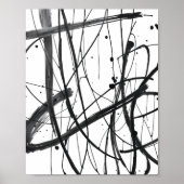 Minimalist Abstract Line Drawing Prints  (Voorkant)