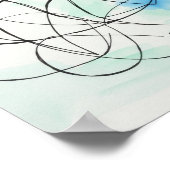 Minimalist Abstract Line Drawing Prints  (Hoek)