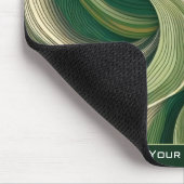 Minimalist Abstract Nature Earthy Green Botanical Muismat (Hoek)