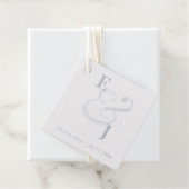 Minimalist Ampersand Wedding | Thank You Bedankjes Labels (Met doos)