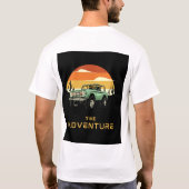 Minimalist Animal Trio T-Shirt - Wolf, Deer, and B (Achterkant)