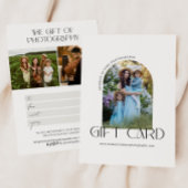 Minimalist Arch Fotofotografie Cadeaubon