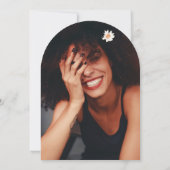 Minimalist Arch Volwassen 40ste verjaardag Kaart (Achterkant)