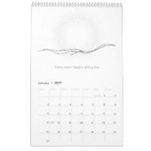 Minimalist Architect Modern B&W 2026 Kalender (Jan 2027)