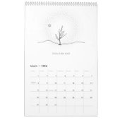 Minimalist Architect Modern B&W 2026 Kalender (Mar 2026)