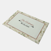 Minimalist Art Doormat | Personalized Family Name Deurmat (Schuin)