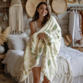 Minimalist Art Fleece Blanket | Home & Living