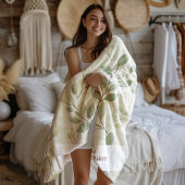 Minimalist Art Fleece Blanket | Home & Living Deken